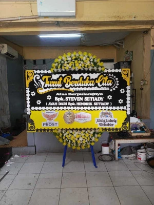 Papan Bunga di Sabarwangi Kajen
