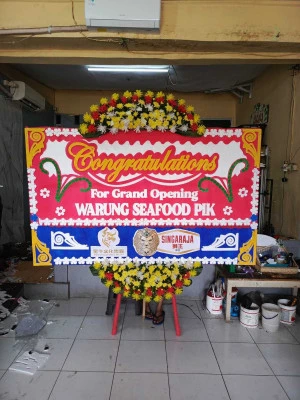 Papan Bunga di Sabarwangi Kajen