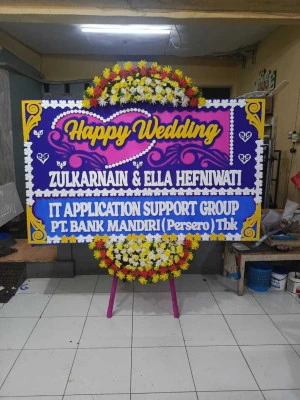 Papan Bunga di Sabarwangi Kajen